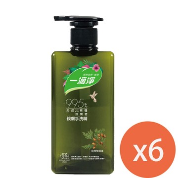 一滴淨親膚好閨密天然手洗精500ml*6瓶_廠商直送