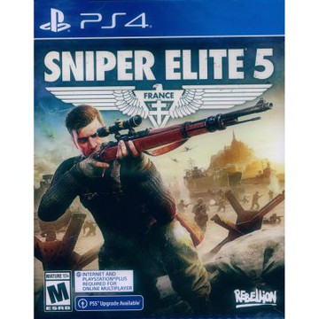 狙擊之神 5 狙擊精英 5 Sniper Elite 5 - PS4 中英日文美版 可免費升級PS5版本