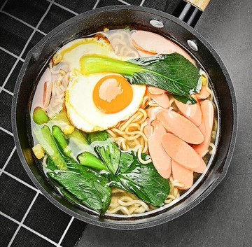 雪平鍋 奶鍋日本雪平鍋泡面鍋麥飯石不粘鍋兒童輔食鍋煮熱牛奶家用