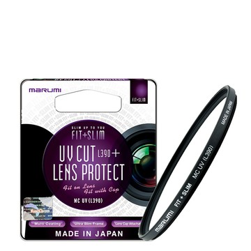 Marumi 日本彩宣總代理 FIT+SLIM UV-82mm廣角薄框多層鍍膜UV保護鏡