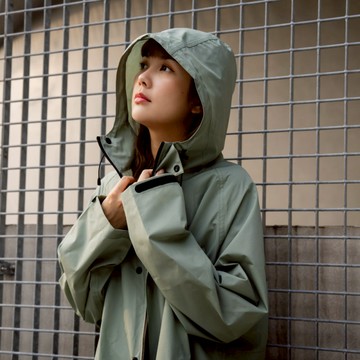 TORAY集團東麗酒伊南通 (TSD)超能風雨衣 (輕量、防風、防水，日常通勤機能) 冰川灰M-L