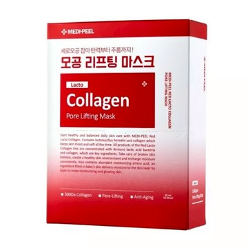 MEDIPEEL 美蒂菲 乳酸膠原B5精華毛孔提拉面膜  10片  1盒