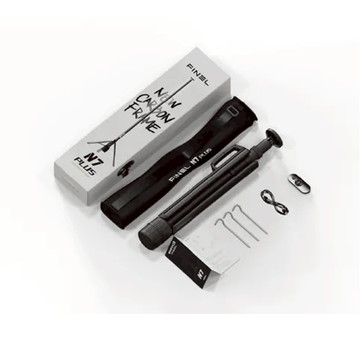 《FINEL》- N7 Mini&Plus 戶外碳纖照明燈｜【海怪野行】3段色溫調整 附無線遙控器 USB充電 露營燈