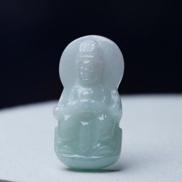 翡翠媽祖 | 天然緬甸A貨翡翠 | 送禮