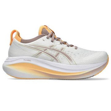 Asics 亞瑟士 慢跑鞋 女鞋 緩衝 GEL-NIMBUS 27 白【運動世界】1012B753-103