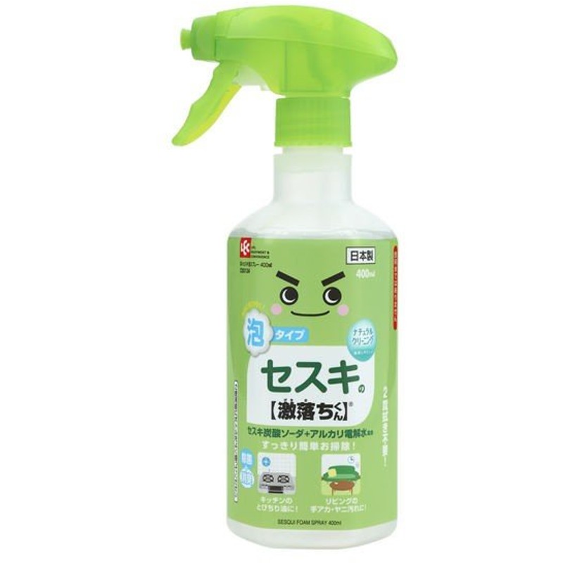 激落ちくん セスキ 泡 スプレー 掃除 400ml レック C 通販 Lineポイント最大0 5 Get Lineショッピング