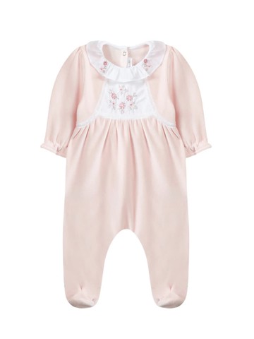 Tartine et Chocolat Flower Collar Romper
