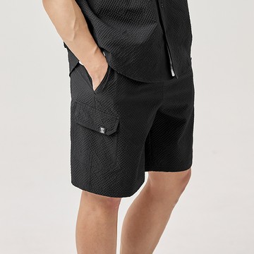 Men's 泡泡紗基本款短褲｜共2色｜XMK2PS1104