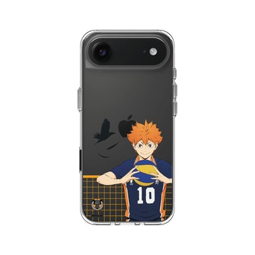 iPhone Air Clear Case（相機按鈕） 透明 - 排球少年 Haikyu!! - 球場上的日向