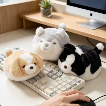 趴趴狗抱枕🐶原創正版 趴趴狗系列毛絨抱枕 抱抱計劃小狗毛絨抱枕 小狗桌伴 哈士奇 薩摩耶 軟萌趴睡姿 午睡抱枕 車載靠墊