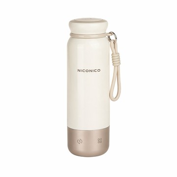 NICONICO 600ml 便攜式全電壓真空熱水壺NI-TK2618 廠商直送