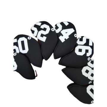 新款通用型高爾夫球桿套鐵桿套挖起桿沙坑桿角度桿度數球桿帽套全