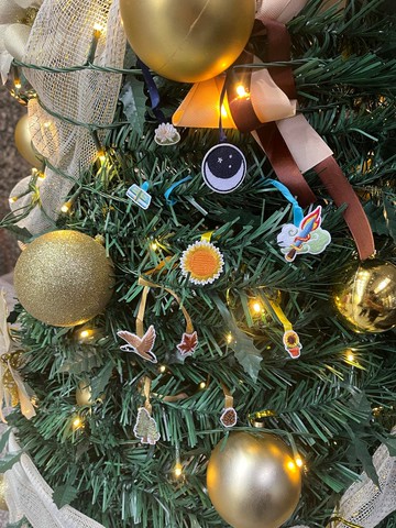 聖誕限定優惠-多聞纓絡書籤 × 楓葉擴香木 組合包