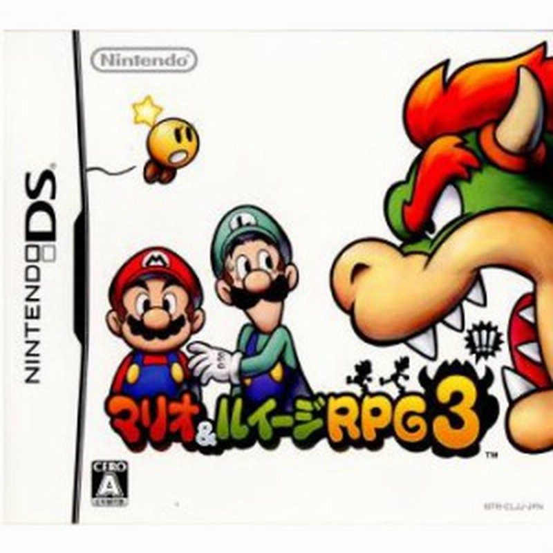中古即納 表紙説明書なし Nds マリオ ルイージrpg3 通販 Lineポイント最大get Lineショッピング