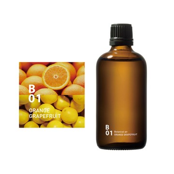 Piezo 香氛機專用 | 植物系列 B01 精油（甜橙葡萄柚、100ml）