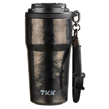 TKK 洛奇保溫咖啡杯 純鈦  鈦曜黑  1個  630ml