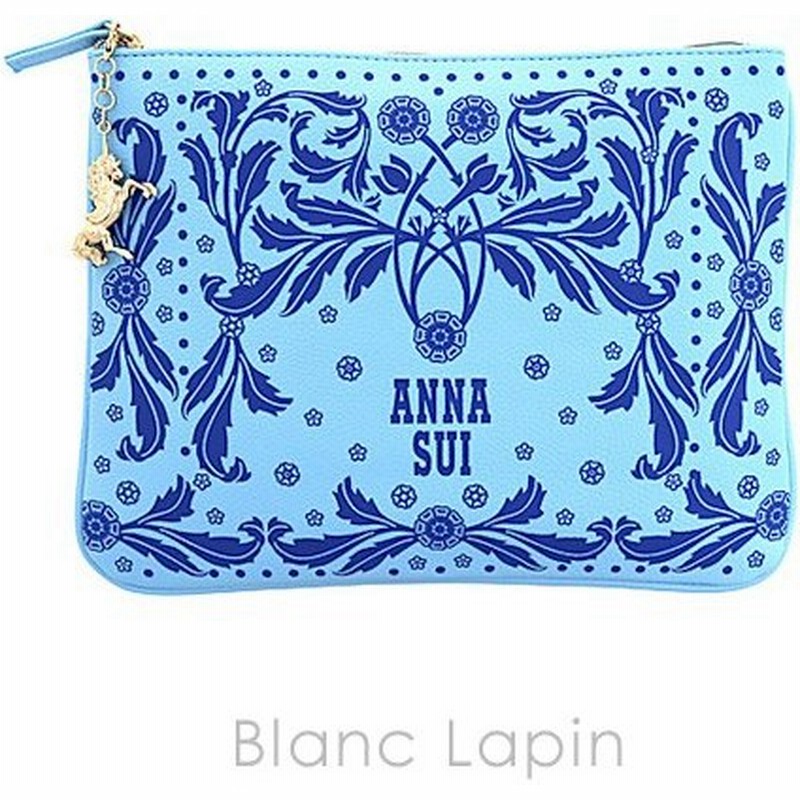 ノベルティ アナスイ Anna Sui コスメポーチ ファンタジア ブルー メール便可 通販 Lineポイント最大0 5 Get Lineショッピング