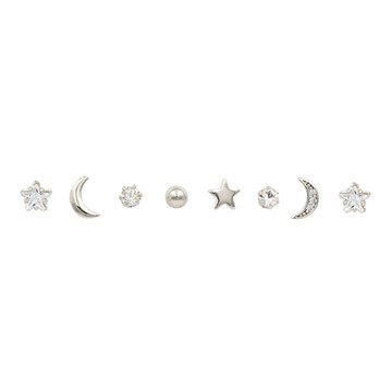 [韓國] 星辰耳環組 / 2色 / Star Earring Set