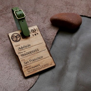 恬湛葉子系列-行李吊卡