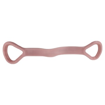 一體式健身瑜珈8字拉力繩  48.5 x 33 x 23.5cm  淡粉  1個