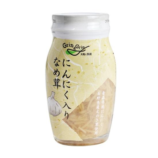 長野興農 にんにく入りなめ茸 120ｇ×15本( ビン詰)