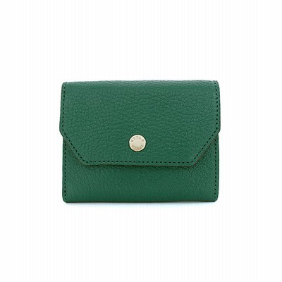 ETiAM/エティアム 三つ折りミニウォレット GREEN 財布・マネークリップ【三越伊勢丹/公式】