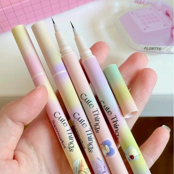 PINKCAT✨現貨 FLORTTE花洛莉亞 怪美莉亞 小細精眼線液筆 0.01mm極細 持久不暈染 好畫順滑 四色可選