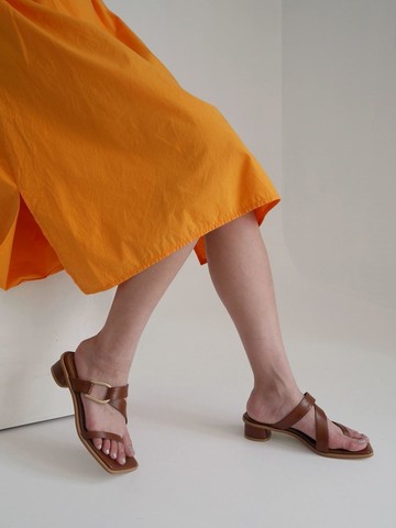 Gold Ring Jessi Sandal_Brown