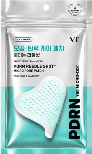 VT PDRN Reedle Shot Micro Pore Patch 4P