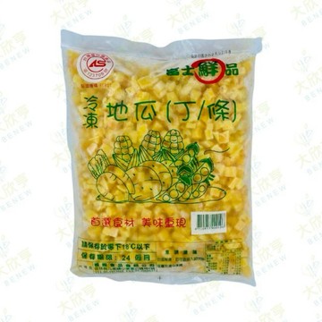 ★富士鮮冷凍地瓜丁*產地台灣 【約1公分*每包1公斤裝】 《大欣亨》B301013