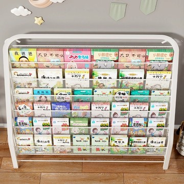 【台灣公司 可打統編】兒童書架繪本架一體升級加密幼兒園寶寶簡易置物架家用玩具收納架 c7161