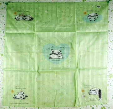 【震撼精品百貨】たれぱんだ_趴趴熊~絲巾-綠條紋