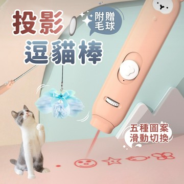 【菓拉小舖】24H台灣出貨💓投影逗貓棒 逗貓棒 寵物玩具 貓咪玩具 逗貓神器 貓玩具 寵物玩具 貓狗玩具 替換頭