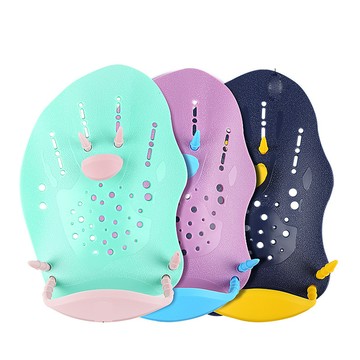 大友los2173馬卡龍色硅膠潛水助泳蹊戶外游泳手臂提高泳速泳姿訓練成人兒童劃