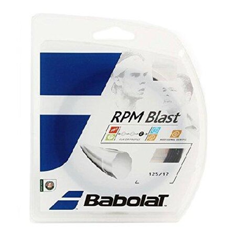 バボラ BabolaT テニスガット ロール RPMブラスト（RPM BLAST） 120 ...