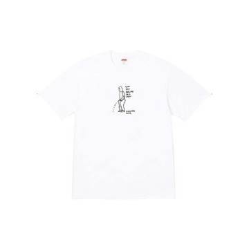 Supreme Piss Tee White 小便 短袖 白色 SS25T63-WE [台灣現貨]