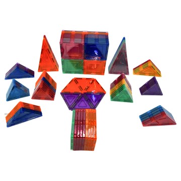 PicassoTiles 畢卡索 磁力片積木 經典101片組  1組