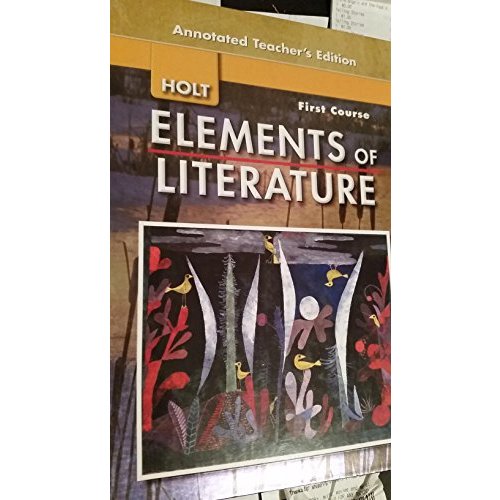 Elements of Literature: Grade  First Course 2007