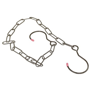 德利生活 防風萬用晾曬鏈 1米  1條  Stainless Steel Silver