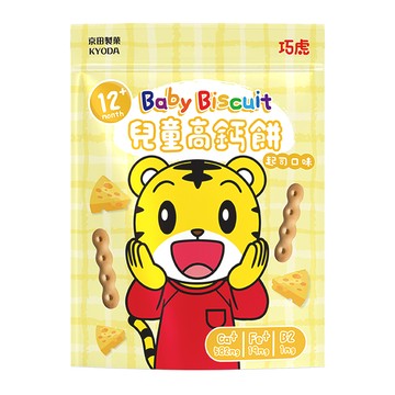 京田製菓巧虎兒童高鈣餅(起司口味)65g