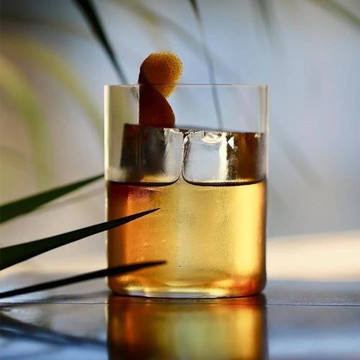 進口水晶薄底雞尾酒杯威士忌烈酒杯INS網紅咖啡杯水杯果汁冰沙杯