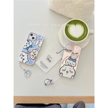 Chiikawa吉伊卡哇iphone17promax飛鼠烏薩奇Usagi適用蘋果16plus手機殼小八Hachiware漸變15軟air保護套14pro