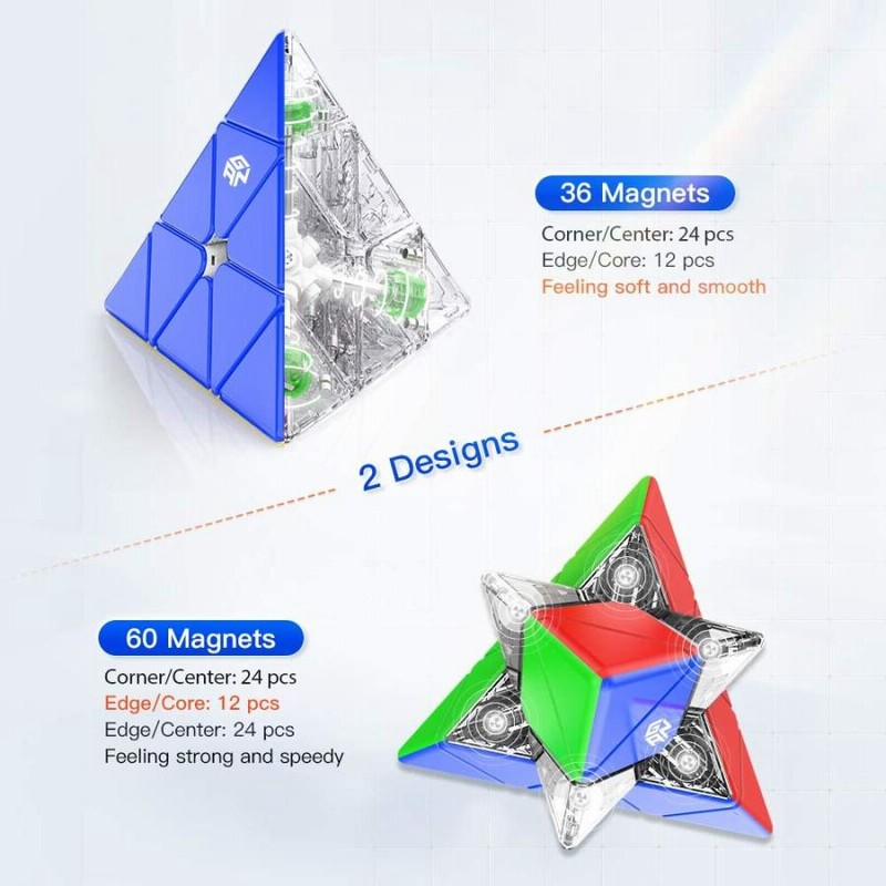 GAN ピラミンクス M ルービックキューブ GANCUBE GAN Pyraminx Standard M Stickerless ガンキューブ