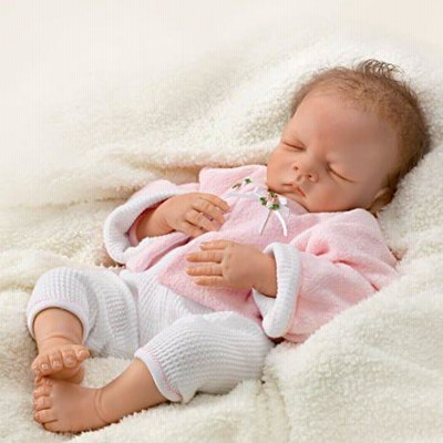アシュトンドレイク】Sleeping Baby Doll By Waltraud Hanl With