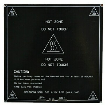 3D打印機配件 MK3 鋁基板熱床 加熱板 reprap標準 厚度3mm