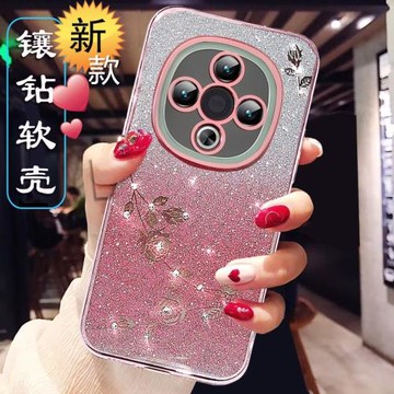 適用于vivoy300手機殼女新款V243510A硅膠保護套高級感v1v0Y300pro十奢華名媛高級Y3oo透明軟外殼鉆全包防摔