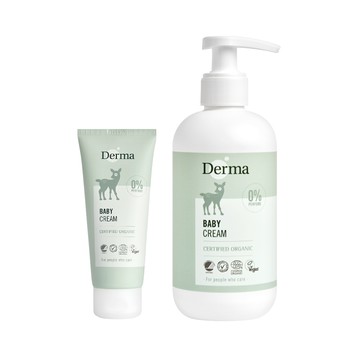 Derma 丹麥寶寶有機滋潤護膚霜-多款可選