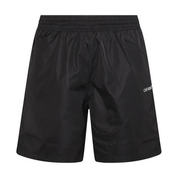 Off-white - Black And White Arr Surfer Swim Shorts