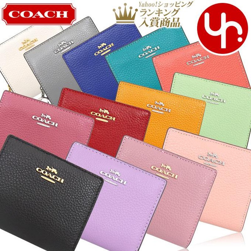 初売りポイント2％】コーチ COACH 財布 二つ折り財布 FC2862 C2862