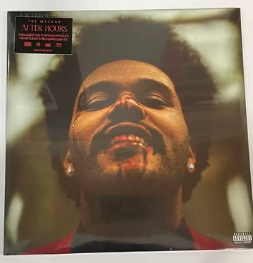 【開心樂購】【正版現貨】威肯 The WEEKND After Hours黑膠唱片2LP US，強烈推薦、超級好聽，品相